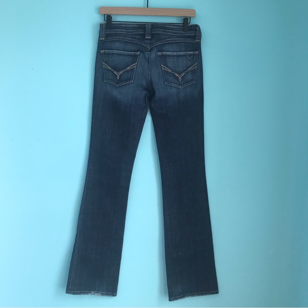 Kasil Alyssa Low Rise Denim Jean Atlantic 26 Vanessa Minnillo David Lim Bootcut